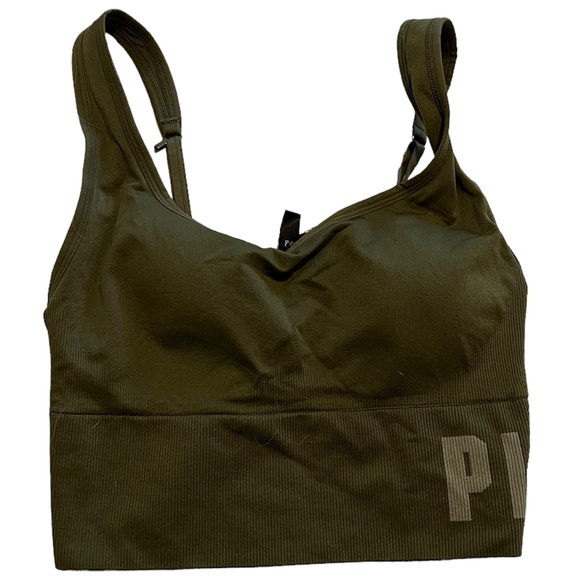 NWT Pink Active sports bra Size L green - Picture 1 of 2
